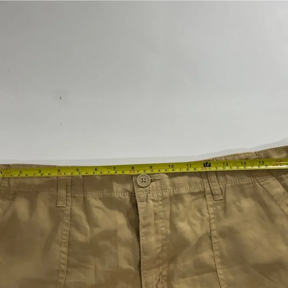 NWT Social Standard Sanctuary Anthro Shorts Hiking Camp Camel Size XXL